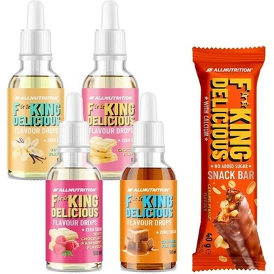 Allnutrition Fitking Delicious Flavour Drops 50 ml Karamel – Zbozi.Blesk.cz