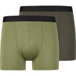 Stoic Мъжко синтетично термобельо Stoic TrosaSt. Boxer 2-Pack Boxer shorts - Moss Green / Dark Olive - размер XL (014-2412-0814)