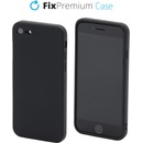 FixPremium - Silikónové iPhone 7 8 SE 2020 a SE 2022 čierne