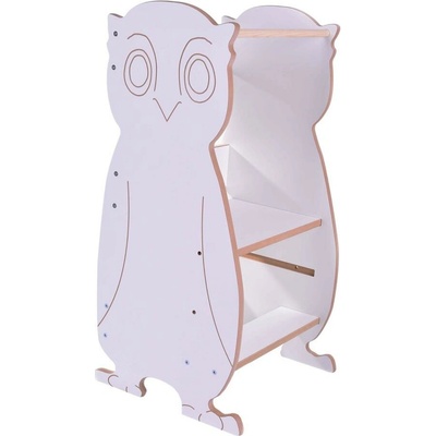 AVETO CZ Učící věž OWL bílá AE0005