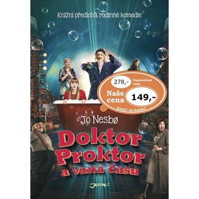 Doktor Proktor a vana času filmová obálka - Jo Nesbo