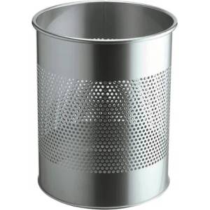 DURABLE Кошница за хартия, метална, 15 литра, durable, сребърна 331023 (331023)