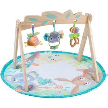 Image 1 of Playgro Активна Гимнастика с дървена арка Playgro - Fauna Friends, 0м+ (PG.0616)