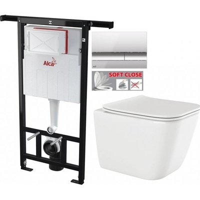 Invena Alcadrain Jádromodul s tlačidlom M1721 AM102/1120 M1721 RO1