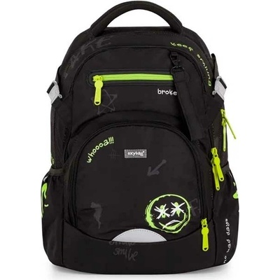 Oxybag ruksak rebel čierna žltá