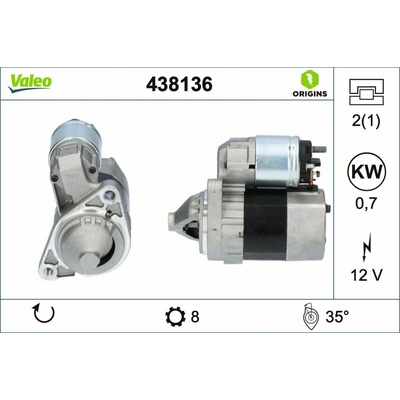 Startér VALEO 438136