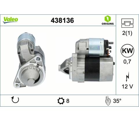 Startér VALEO 438136