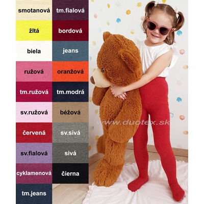 Wola Bavlnené pančušky w38.000 čierna