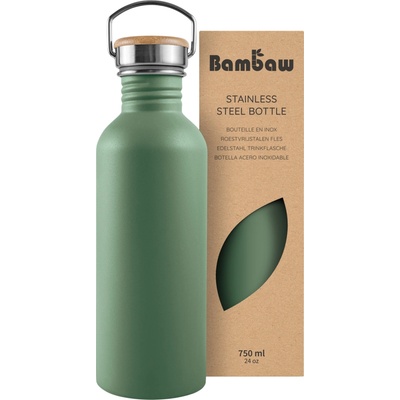 Bambaw Fľaša z nehrdzavejúcej ocele 750 ml Sage Green