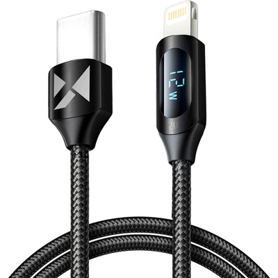 Wozinsky WUCLC1 Lightning - USB-C 36W 480Mb/s 1m černý