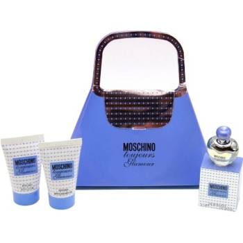 Moschino Toujours Glamour EDT 5 ml + tělové mléko 25 ml + sprchový gel 25 ml dárková sada