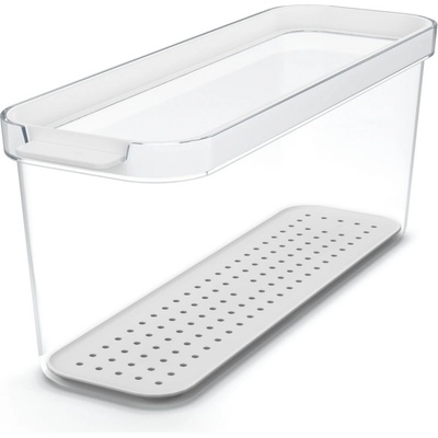 Rotho CAUMA Organizér do chladničky, 11,3 × 9,2 × 28,2 cm, 2 l, plast, 1053501100