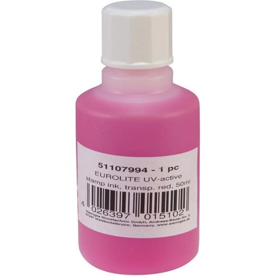 UV razítkovací barva 50 ml červená