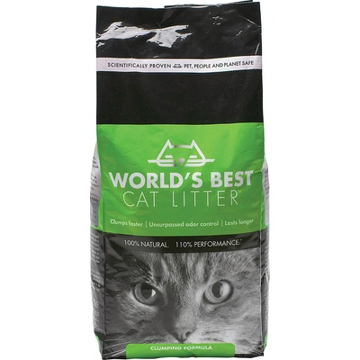 World's Best 12, 7кг Worlds Best Cat Litter постелка за тоалетна