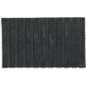 KELA Постелка за баня Megan, 50x80см - цвят гранитно сиво (KELA-23593)