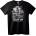 NOONEBRAND Тениска Самотен ден - S, Black