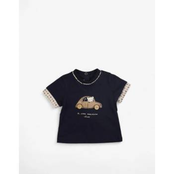 Chicco Boys Knitted Tee Dark Blue