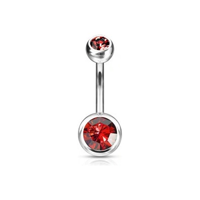 Šperky4U piercing do pupíku banánek titan TIT1001-R