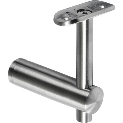 Držiak madla ø 42,4 mm ploché uchytenie, brúsená AISI 304
