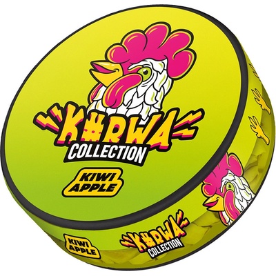 KURWA collection kiwi apple 18mg 18 vrecúšok