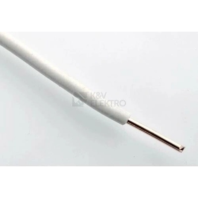 NKT CY H05V-U 0,75 bílý 1 m