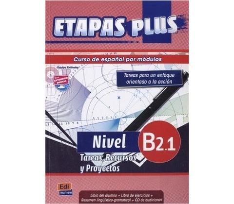 Etapas Plus B2.1 Libro del alumno/Ejercicios + CD