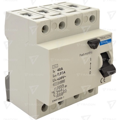 Tracon 4P 16A 30mA 6kA AC TFV4-16030