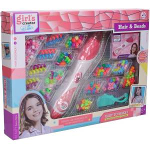 Wiky Комплект за нанизване на мъниста в косата голям (029098)