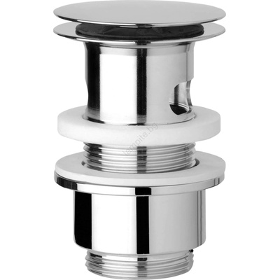 Jika h3917100040001 - Клапан за мивка click-clack, Ø 6, 3 см, лъскав хром (lf0257)