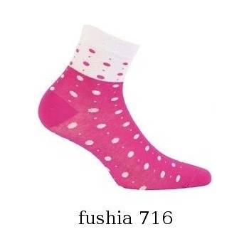 Gatta Cottoline jarní letní vzorované G24.59N Dívčí ponožky milka