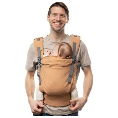 Boba X Plne nastaviteľný rastúci ergonomický nosič (3,5–20 kg), oranžový ľan