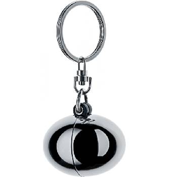 Alessi Висулка за ключодържател Bon Bon сребриста (fa07)