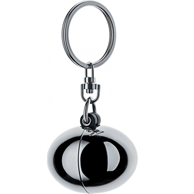 Alessi Висулка за ключодържател Bon Bon сребриста (fa07)