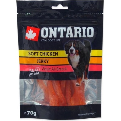 ONTARIO деликатес от пиле, меки ленти 70g