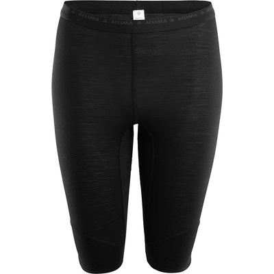Aclima LightWool Shorts long Woman Jet Black
