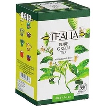 Tealia Pure Green Tea zelený čaj 20 sáčků