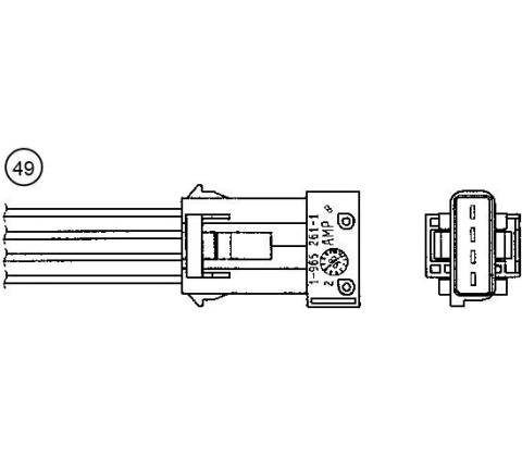 Lambda sonda NGK OZA334-PG1