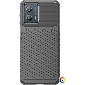 Image 1 of Motorola Moto G53 5G Удароустойчив Twill Texture Калъф и Протектор