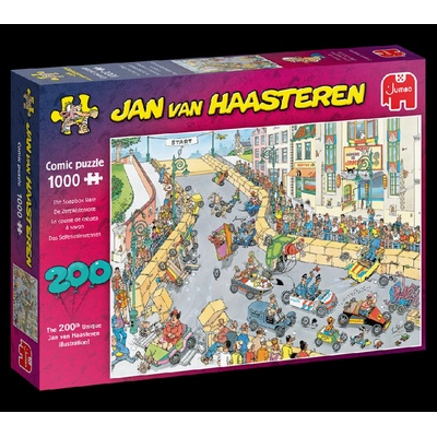 JUMBO JvH Závod minikár 1000 dílků