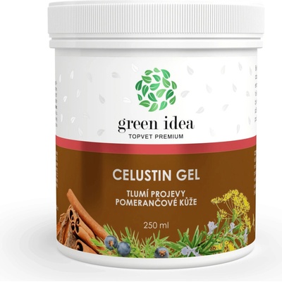 Green idea Celustin masážny gél 250 ml