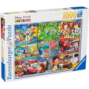 Ravensburger Пъзел Ravensburger от 1000 части - Дисни Пиксар филмова колекция (19222)