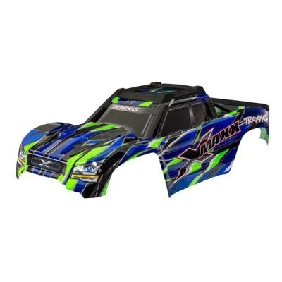 Traxxas каросерия X-Maxx зелена