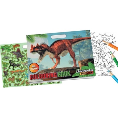 Mikro Книжка за оцветяване 26x35, 5см 25 листа с лепенки