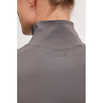 Casall Суичър за трениране Casall Soft Touch в сиво с изчистен дизайн 25217 (25217.)