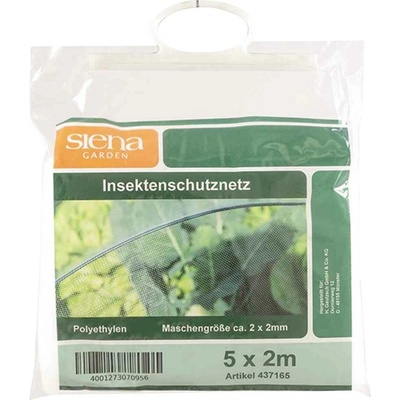 Siena Garden 65305-0-36 síť proti hmyzu 5 x 2 m bílá