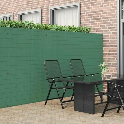 vidaXL Zahradní plot oboustranný zelený 1,8 x 5 m PVC