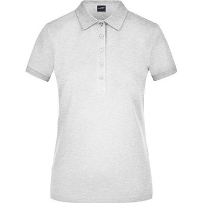 James&Nicholson dámska polokošeľa JN709 Grey Heather