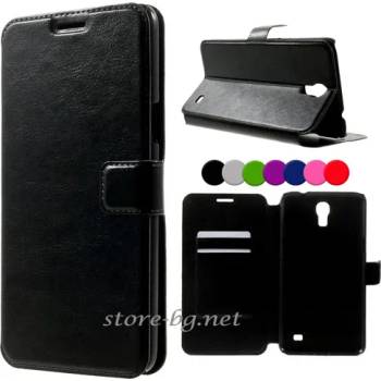 Image 1 of Samsung Galaxy Mega 2 Magnetic Wallet Кожен Калъф + Протектор