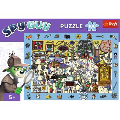 Trefl - Puzzle Spy Guy Museum - 100 piese
