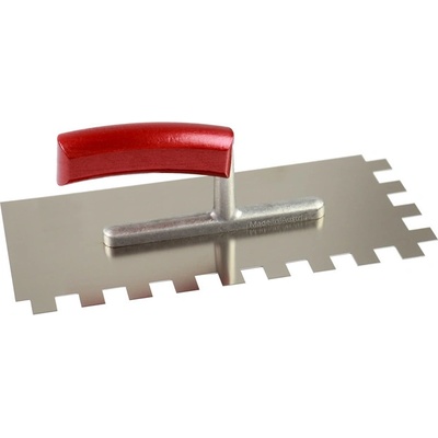 Hladítko Kaufmann nerezové zubaté E15 280 x 130 x 0,75 mm